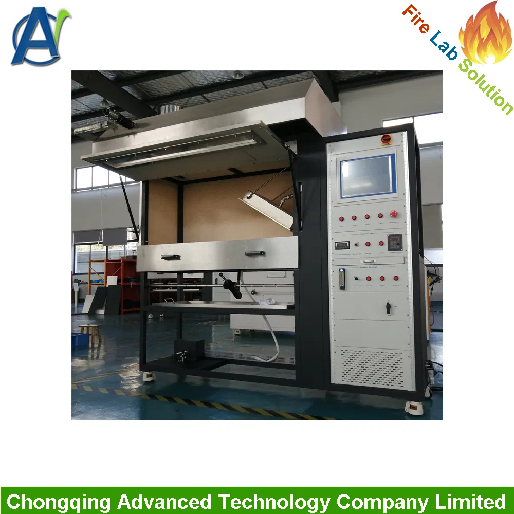 ASTM E648 आईएसओ 9239-1 फर्श सामग्री के लिए फ्लोरिंग रेडिएंट पैनल परीक्षण उपकरण 1