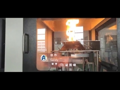 निर्माण सामग्री शंकु कैलोरीमीटर 0 - 100 kW / m2 350kg धुआं रिलीज