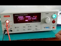 एसी डीसी हाइपोट टेस्ट किट 5KV 18kg 1s-99s 50Hz 0.2kV-5kV आउटपुट वोल्टेज