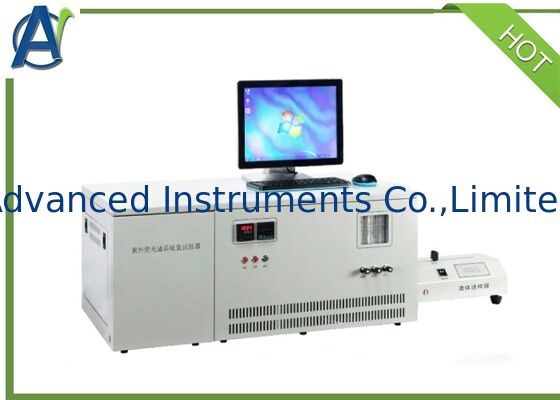 ASTM D5453 Automatic Ultraviolet Fluorescence Sulfur and Nitrogen in Oil Analyzer for Petroleum Products