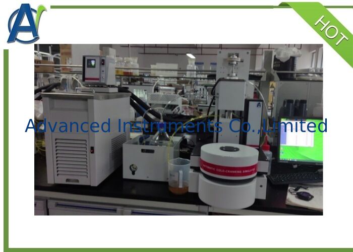 ASTM D5293 and ASTM D2602 Auto-Sampling Cold Cranking Simulator (CCS Test Machine) for Apparent Viscosity of Engine Oils