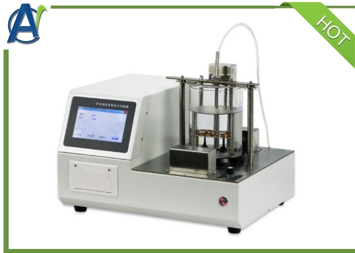 ASTM D36 Automatic Softening Point Tester with 0.1 ℃ Temperature Resolution for Bitumen Testing Using Ring-and-Ball Apparatus for Two Samples Simultaneously