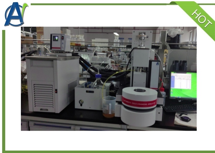 ASTM D5293 and ASTM D2602 Auto-Sampling Cold Cranking Simulator (CCS Test Machine) for Apparent Viscosity of Engine Oils