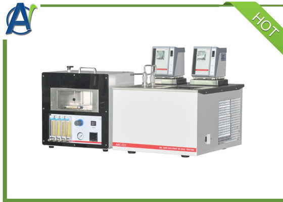 ASTM D721 पेट्रोलियम मोम तेल सामग्री विश्लेषक 4 टेस्ट ट्यूब के साथ